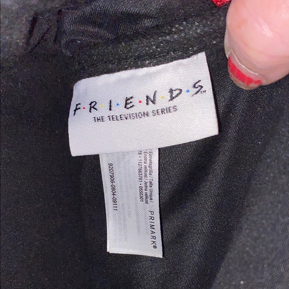 FRIENDS Black Backpack with Iconic Sitcom Design - Picture 4 of 6